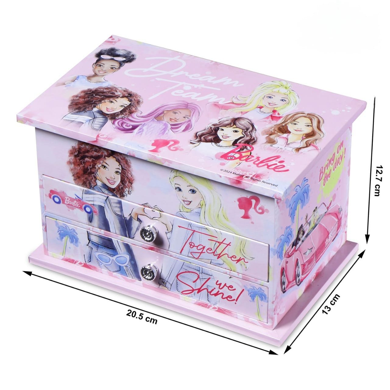 Mattel Barbie Musical Jewelry Box